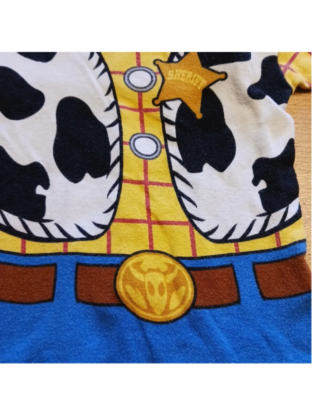 Disney Toy Story Woody Pajamas Costume Size 2T
